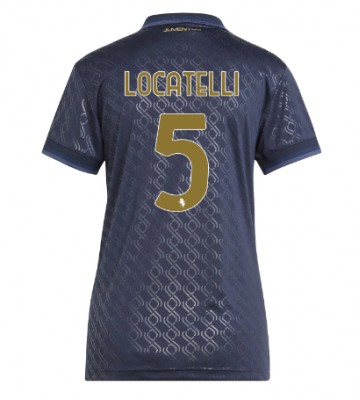 Juventus Manuel Locatelli #5 Tredjetröja Dam 2024-25 Kortärmad